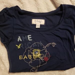 🌸 American Eagle Navy Blue Shirt 🌸